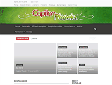 Tablet Screenshot of capitanplaneta.com